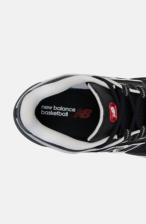 New Balance Men's P400 Low Shoes - Black/White