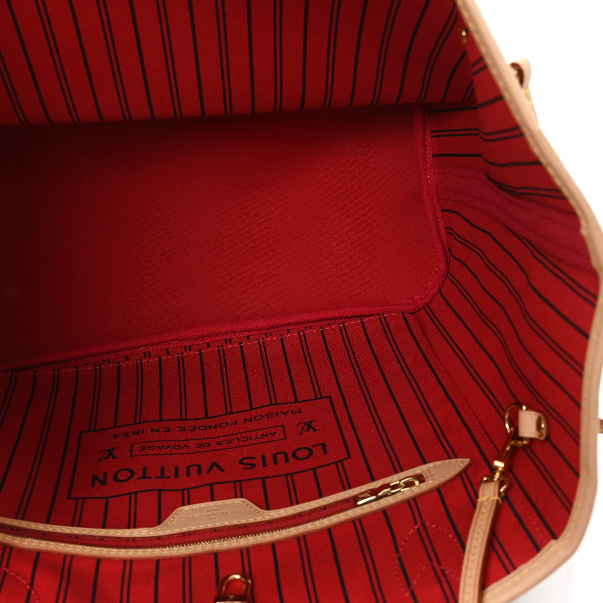 Monogram Neo Neverfull MM Cherry