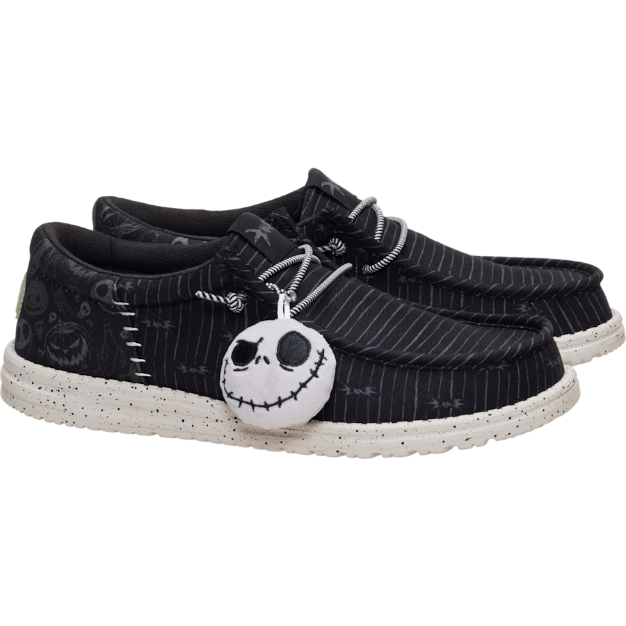 Disney's Tim Burton's The Nightmare Before Christmas X HEYDUDE Wally Funk Jack Skellington