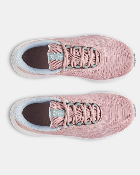 UA Pursuit 4 Big Logo Girls' Grade School Running Shoes | Under Armour